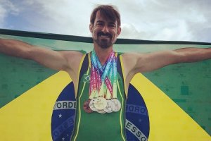 Gay Games: Jerry da Costa encerra participação com sete medalhas conquistadas