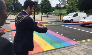 Londres ganha primeiro cruzamento rainbow